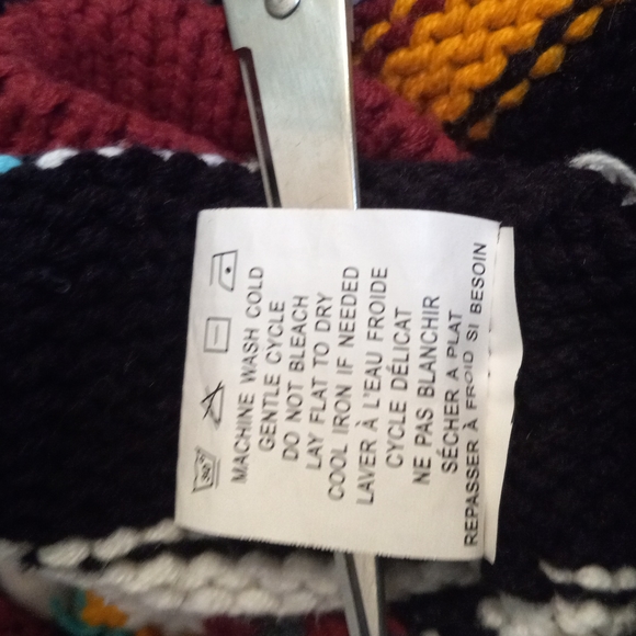 Billabong Southwestern long Sweater Size XS/S - Picture 9 of 9